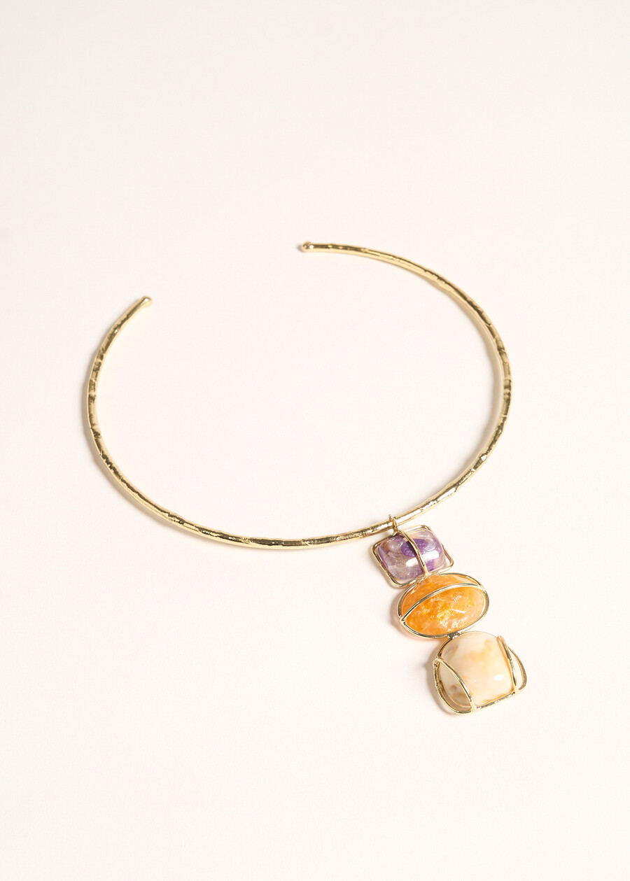 Collana Grace girocollo con pietre GOLD Donna , immagine n. 2