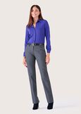 Clair polyviscose trousers GRIGIO DARKGREY Woman image number 1