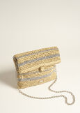 Pochette Brisette in Carta Intrecciata e Lurex BEIGEBEIGE Donna immagine n. 1