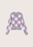 Maglia Magic modello polo GRIGIO LIGHT GREY Donna immagine n. 5