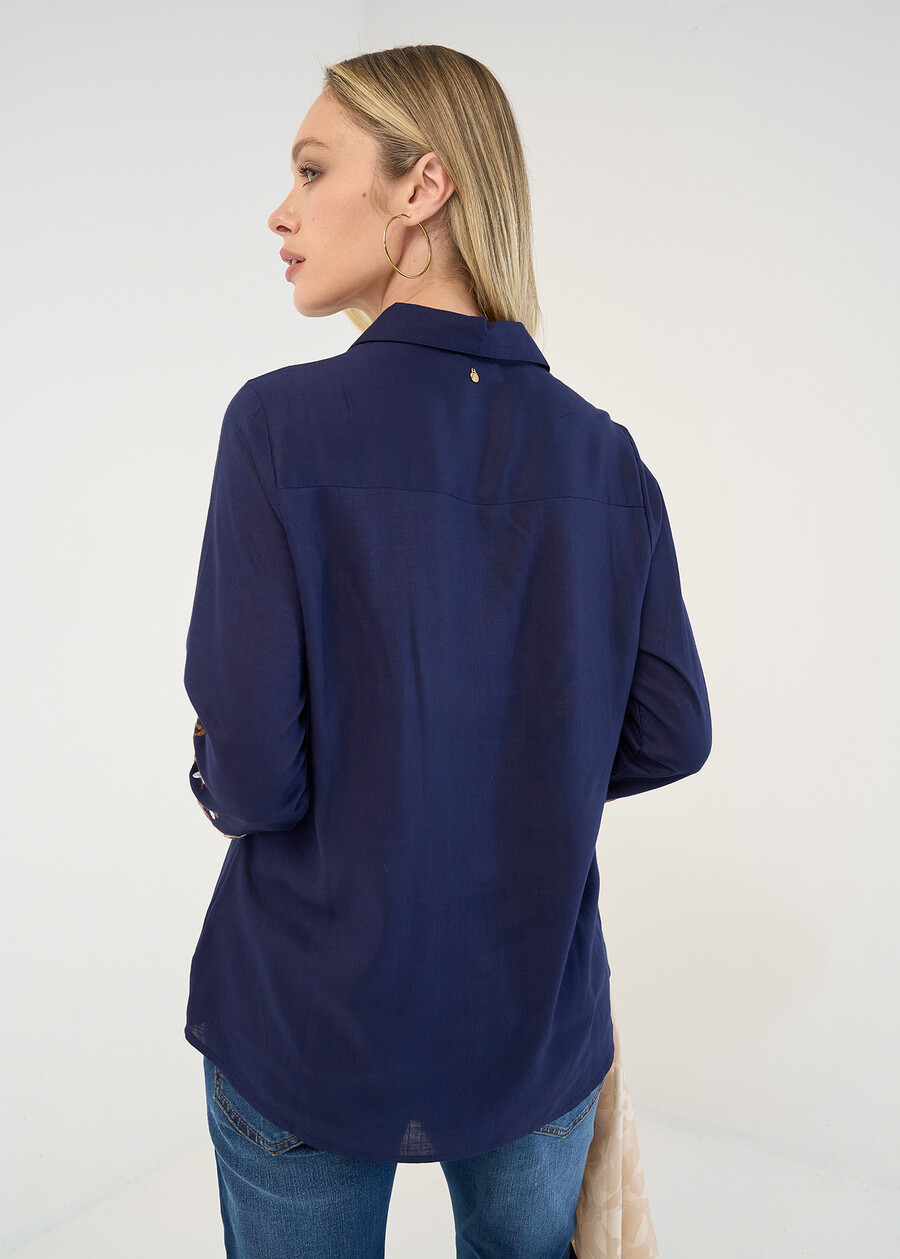 Camicia Comet con ricamo BIANCOBLU Donna , immagine n. 3
