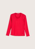 T-shit Sabryna in jersey ROSSO CARPETBLU INCHIOSTRO Donna immagine n. 1