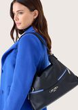 Borsa a sacca Briannika in ecopelle BLU GRAFITENERO BLACK Donna immagine n. 1