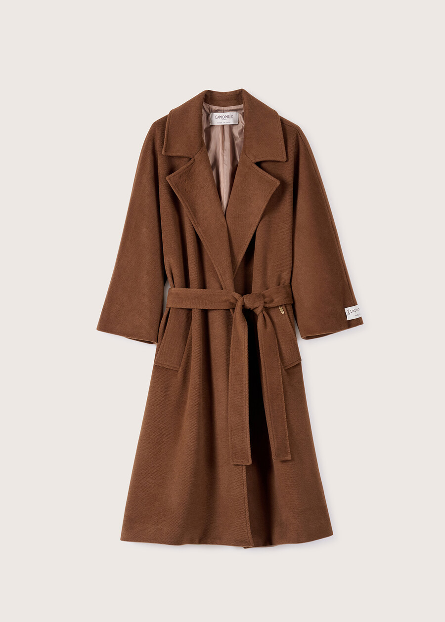 Cleope brown woolen coat MARRONE JAVA Woman , image number 7