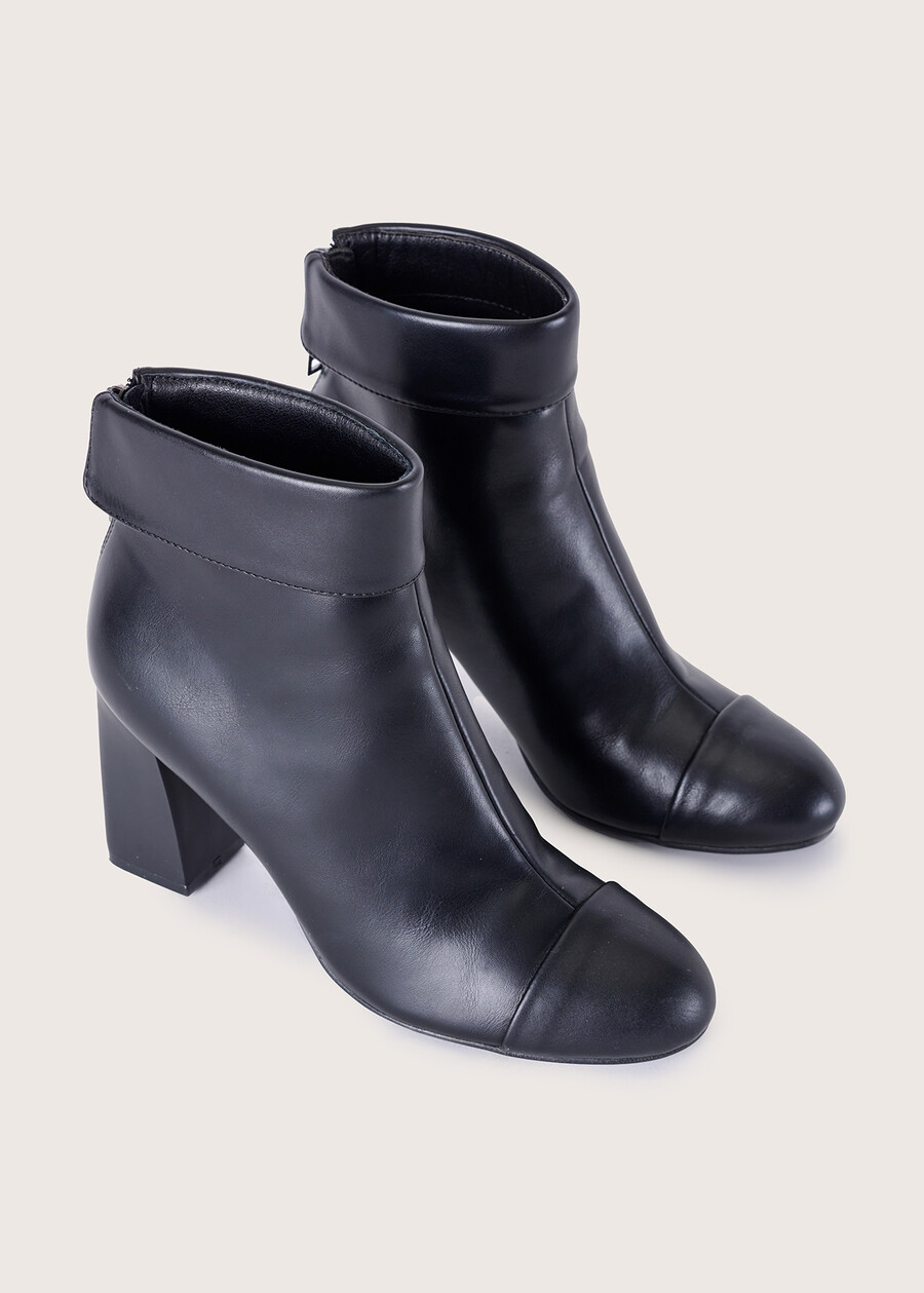 Tronchetto Silla in ecopelle NERO BLACKMARRONE TIERRA Donna , immagine n. 1
