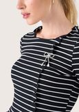 Siena viscose jersey NERO BLACK Woman image number 2