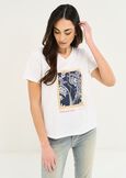 T-shirt Smokey con stampa BIANCO WHITE Donna immagine n. 1