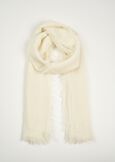 Sciarpa Sophie 100% lana BLU AVIONBIANCO BURROROSSO ARANCIONEMARRONE TERRA Donna immagine n. 1