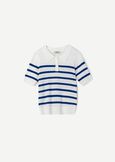 Miriam polo-style jersey BIANCO WHITE Woman image number 3