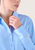 Camicia Conan effetto satin BLU FIORDALISO Donna immagine n. 2