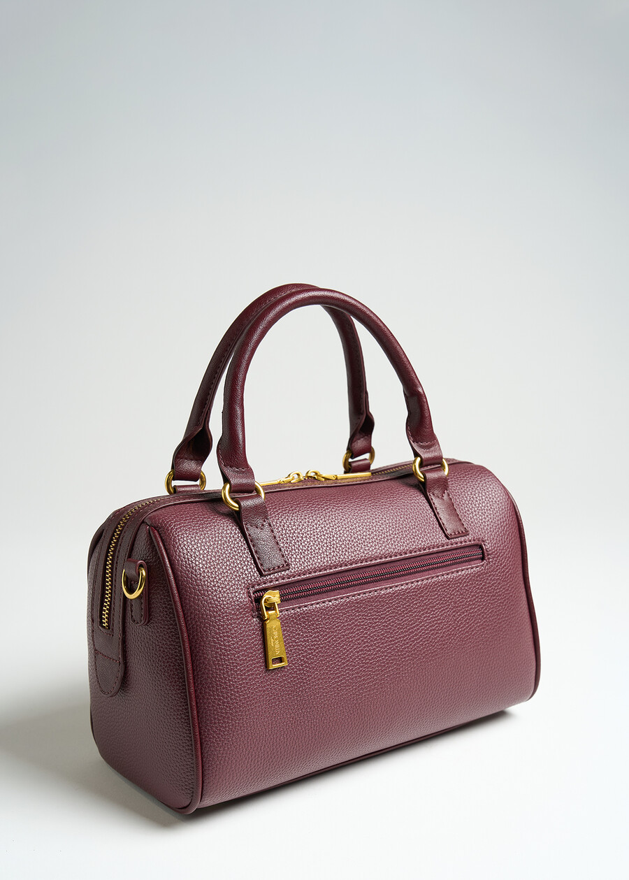 Borsa Barney bauletto stampa cervo ROSSO BORDEAUX Donna , immagine n. 4