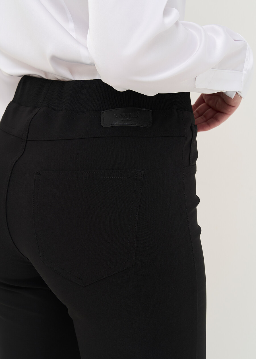 Pantaloni Kelly in tessuto tecnico NERO BLACK Donna , immagine n. 5