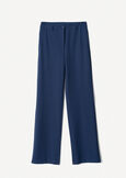 Pantalone Giorgia-F in screppino BLU MIDNIGHTVIOLA VINACCIA Donna immagine n. 5