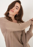 Cardigan Cliff In Maglia Lurex BEIGE SABBIA Donna immagine n. 3