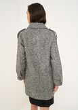 Colby herringbone coat NERO BLACK Woman image number 4