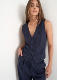 Gilet Tily in poliviscosa BLU Donna immagine n. 1