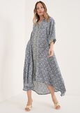 Abito Adelaide Lungo Fantasia BLU AVION Donna immagine n. 1