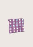 Bolla clutch bag with beads and paillettes ROSA CANDY Woman image number 2
