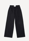 Pantaloni denim Daisy palazzo NERO BLACKMARRONE CARAMELLO Donna immagine n. 4