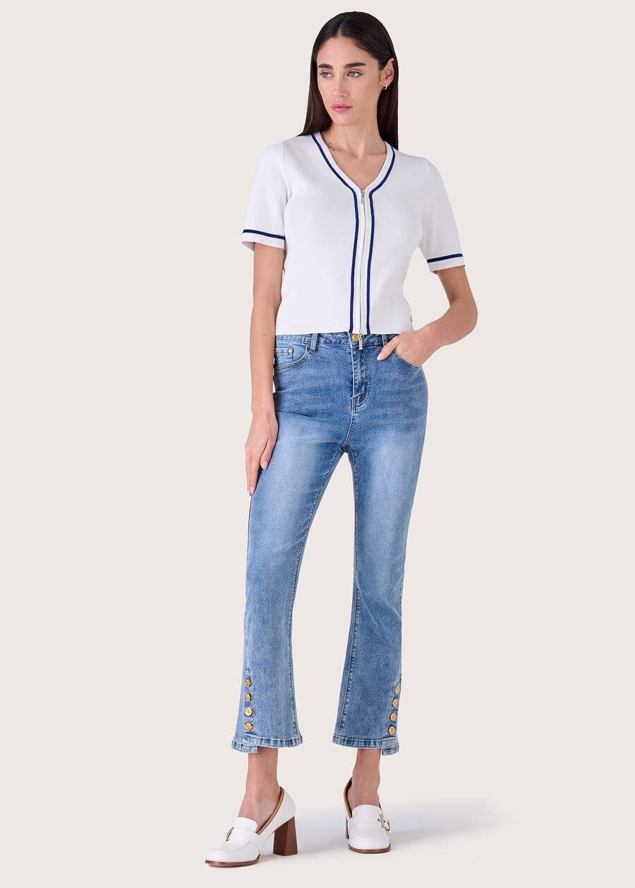 Pantaloni denim a zampa Denver DENIM Donna , immagine n. 1