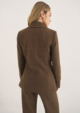 Giasmine checked blazer MARRONE TERRA Woman image number 4