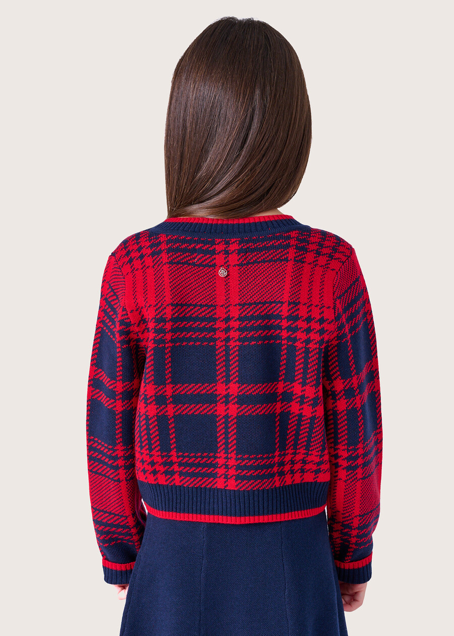 Maya girl's jersey BLUE OLTREMARE  Woman , image number 3