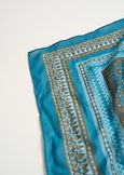 Foulard Selma fantasia block VERDEMARRONEBLU Donna immagine n. 3