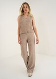 Top Taky a coste con bottoni MARRONE Donna immagine n. 4