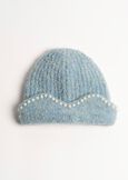 Cuffia Cylk con ricamo di perle ROSACELESTE FIORDALISO Donna immagine n. 2