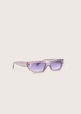 Rectangular sunglasses GRIGIO FUMOBLU FIORDALISO Woman image number 3