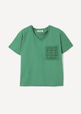 T-Shirt Sonia 100% Cotone VERDE GARDENROSA Donna immagine n. 4