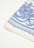 Simona 100% silk scarf BIANCO WHITEBIANCO WHITE Woman image number 3