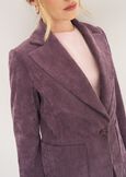 Corduroy Velvet  Suit GRIGIO CENEREVIOLA PURPLE Woman image number 3