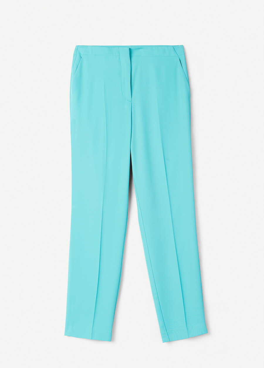 Pantalone Alice in cady BLUE TURCHESE Donna , immagine n. 7