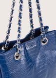 Biel eco-leather shopping bag BLUROSA BUBBLEVERDE MAGNOLIABIANCO OPTICAL Woman image number 2