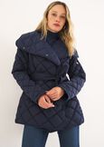 Piumino Paggy con cintura BLU MIDNIGHTVIOLA VINACCIA Donna immagine n. 1