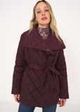 Piumino Paggy con cintura BLU MIDNIGHTVIOLA VINACCIA Donna immagine n. 2