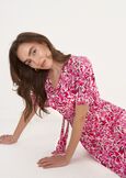 April Printed Dress BEIGE LATTE Woman image number 1