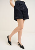 Bermuda Birond in denim leggero DENIM DARK DENIMBIANCO WHITE Donna immagine n. 2