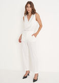Thomas V-Neck Essential Top BIANCO WHITENERO BLACK Woman image number 4