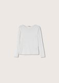 T-shirt Sabry in cotone NERO BLACKBIANCO WHITE Donna immagine n. 4