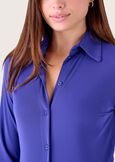 Camicia Alessia in jersey NERO BLACKVIOLA UVABIANCO WHITEMARRONE BRUCIATO Donna immagine n. 2