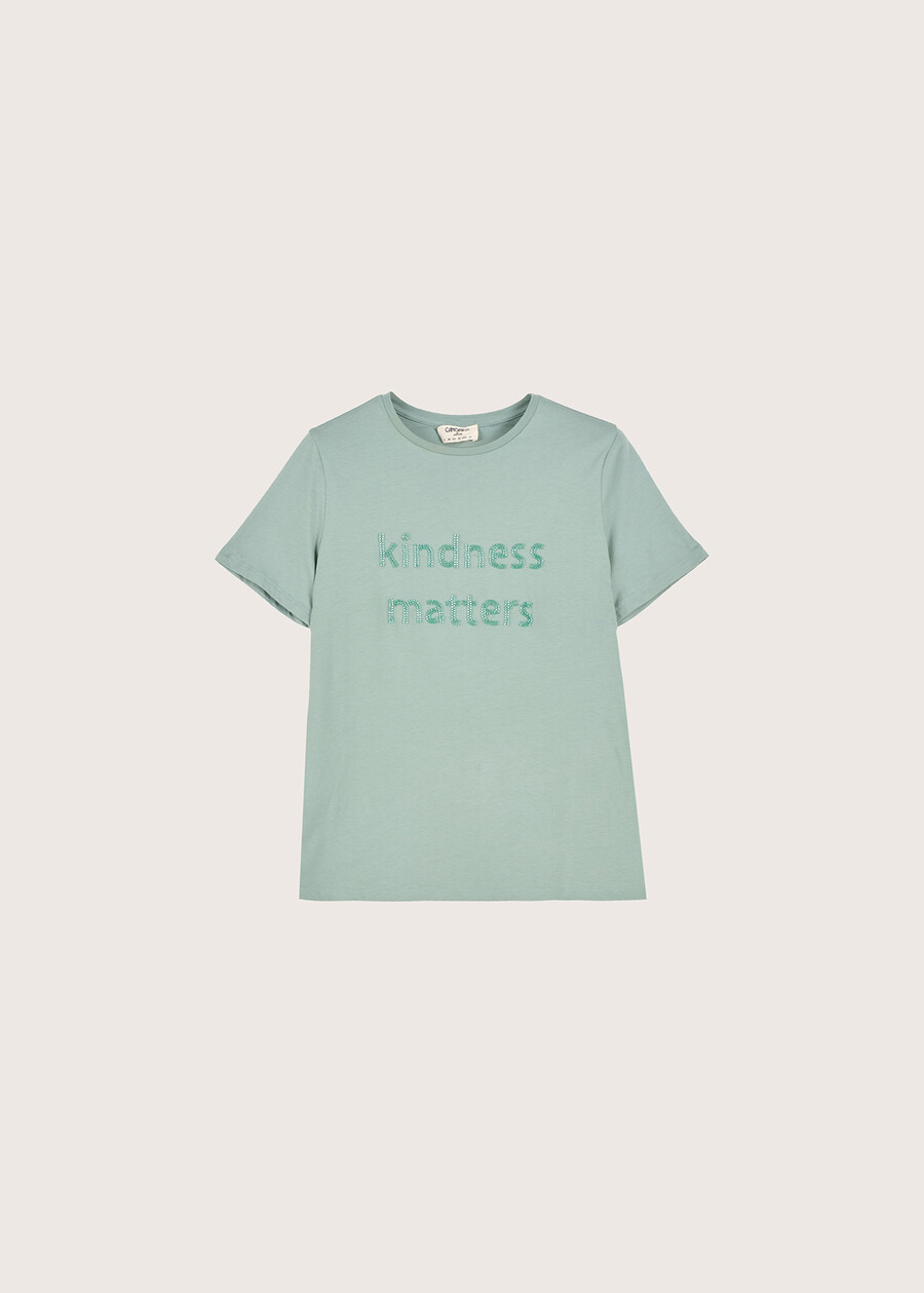 T-shirt Steffy 100% cotone ROSA LOTUSVERDE ARGILLA Donna , immagine n. 4