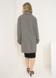 Cleo houndstooth coat NERO BLACK Woman image number 5