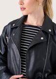 Georgia eco-leather jacket NERO BLACK Woman image number 4