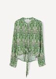 Camicia Corsica Fantasia Geometrica VERDEROSSO Donna immagine n. 5
