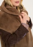 Gerwin faux fur vest MARRONE Woman image number 2