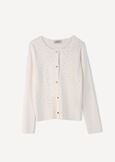 Cardigan Charil con strass BIANCO WHITE Donna immagine n. 5
