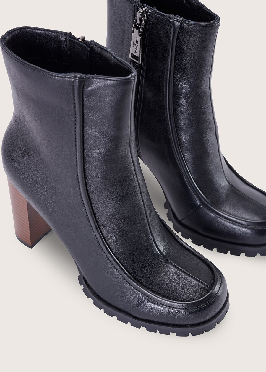 Sher eco-leather ankle boots NERO BLACK Woman , image number 2