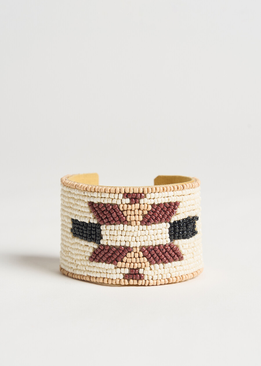 Bracciale Garsia ricamato BEIGE LIGHT BEIGE Donna , immagine n. 2